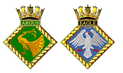 Crest Hms S.Vincent Reale Blu Navy Rn Crest Spilla Badge 