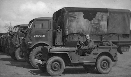 3-ton 4x4 lorries & a Jeep